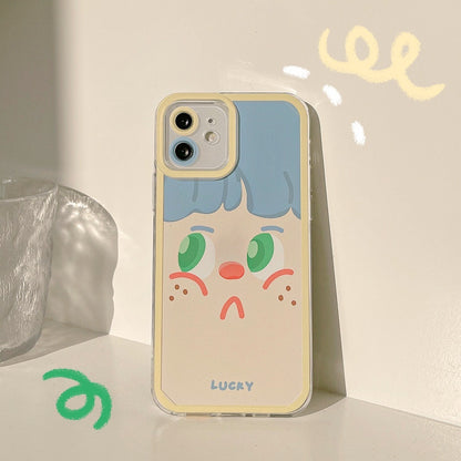 Just Arrived at Buy Center: Creative Cartoon Printed Silicone Phone Case Stubborn Expression