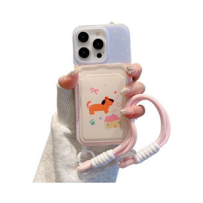 Just Arrived at Buy Center: Cartoon Lanyard Phone Case Card Holder Protective Case