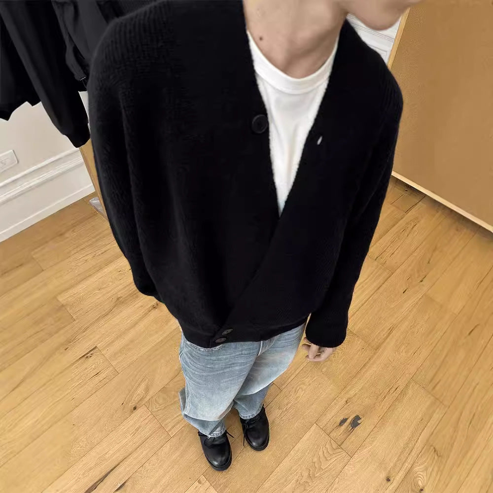 Sweater Cardigan Coat Men's Spring And Autumn Buy Center