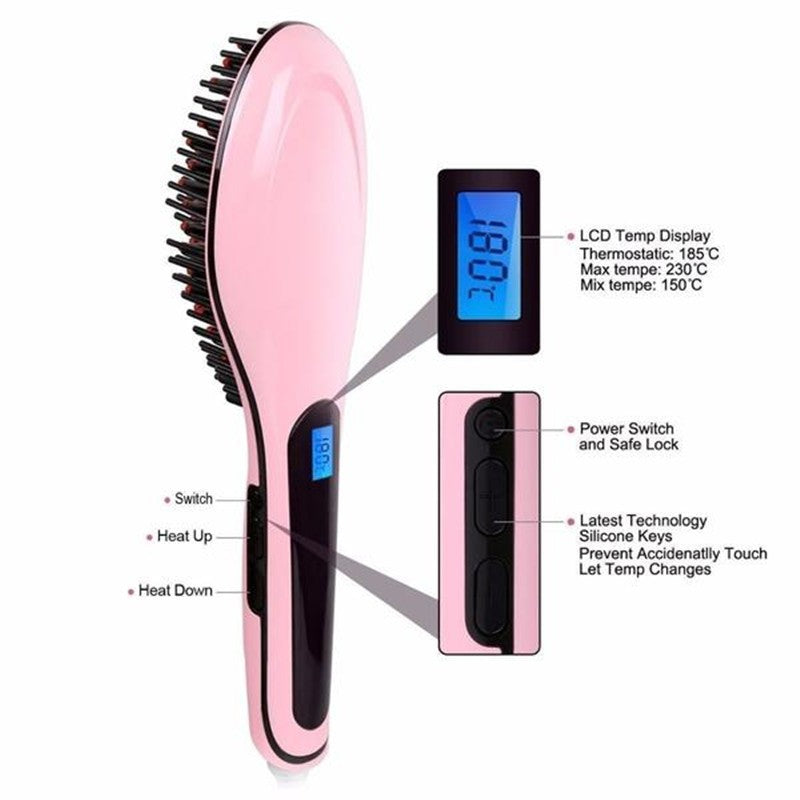 Hot New Items at Buy Center: Paddle Brush Hair Straightener