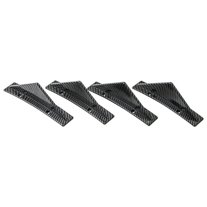 Hot New Items at Buy Center: Car Universal Triangle Rear Spoiler Carbon Fiber Curved Surface