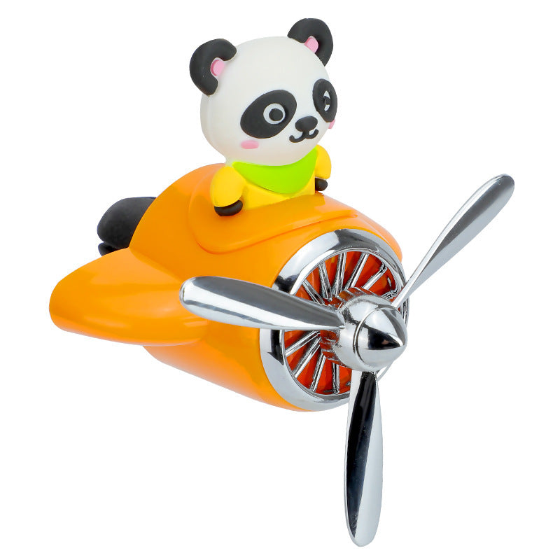 Fresh Arrivals at Buy Center: Cartoon Car Mounted Aromatherapy Car Air Outlet For Small Airplanes Orange