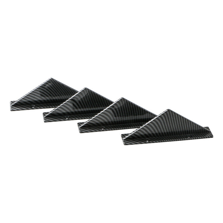 Hot New Items at Buy Center: Car Universal Triangle Rear Spoiler Carbon Fiber Plane