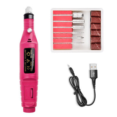 Fresh on the Scene at Buy Center: Professional Manicure Machine Nail Rose red USB