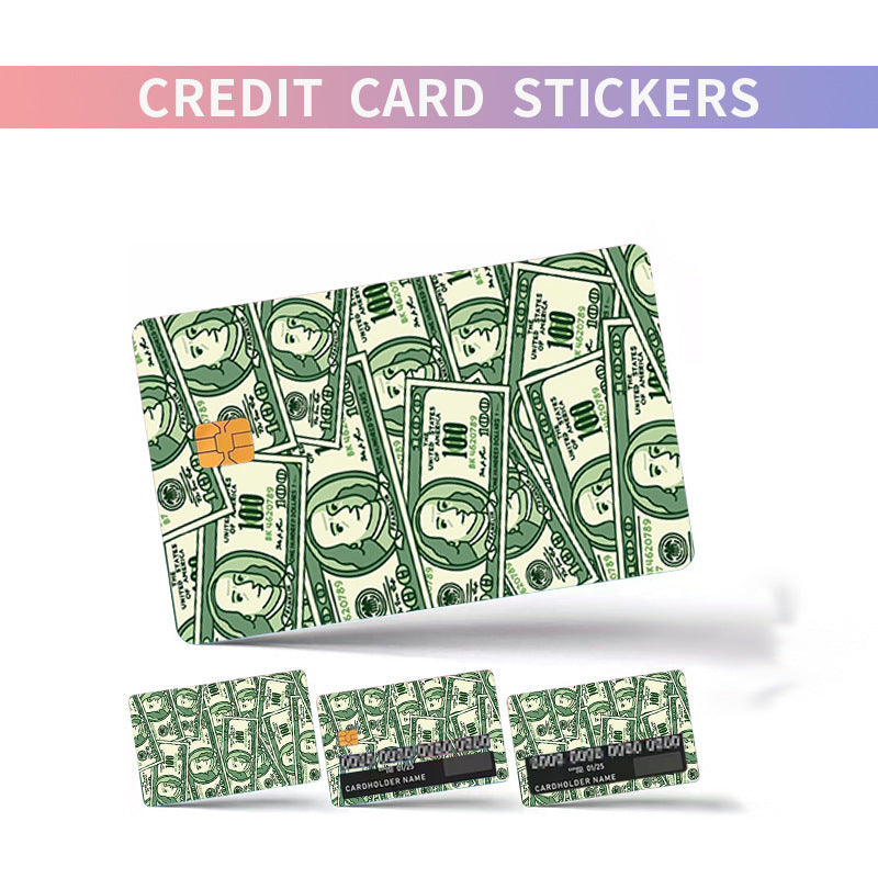 Credit Card Personalized Stickers Buy Center