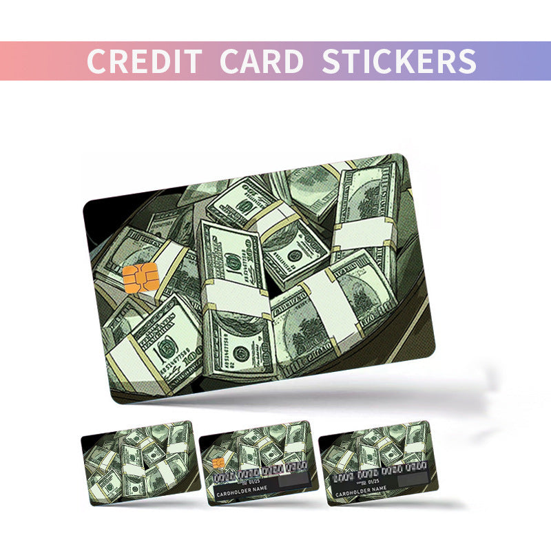 Credit Card Personalized Stickers Buy Center