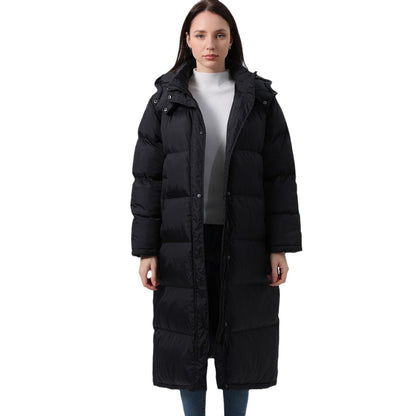 Quilted Plaid Hooded Cotton-padded Coat For Women Buy Center