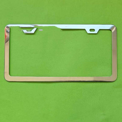 Fresh on the Scene at Buy Center: American Standard License Plate Frame License Plate Frame License Frame Square Hole Stainless Steel