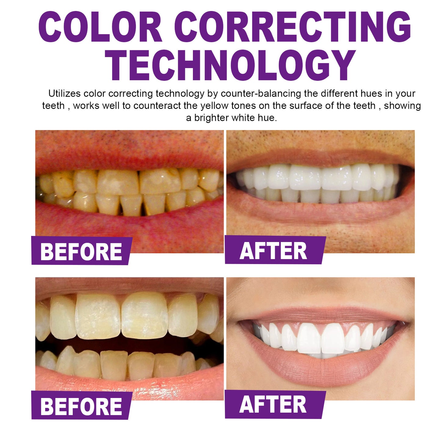 Buy Center Handpicked- Purple Whitening Toothpaste Cleaning Care