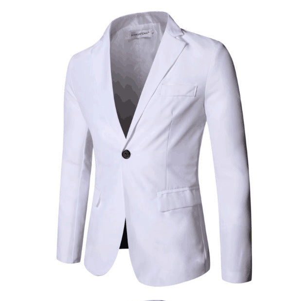 Two-piece Suit Business Professional Formal Wear Korean Slim Fit Buy Center