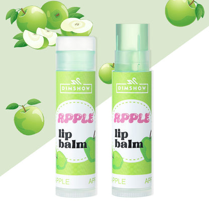 Buy Center Handpicked- Fruit Flavor Lip Balm Men And Women Moisturizing 04Apple 4ml