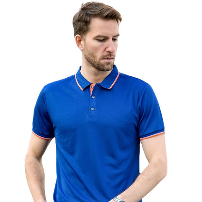 Just Arrived at Buy Center: Polo Shirt Men's Thin Lapels Short Sleeve ShirtT-shirt