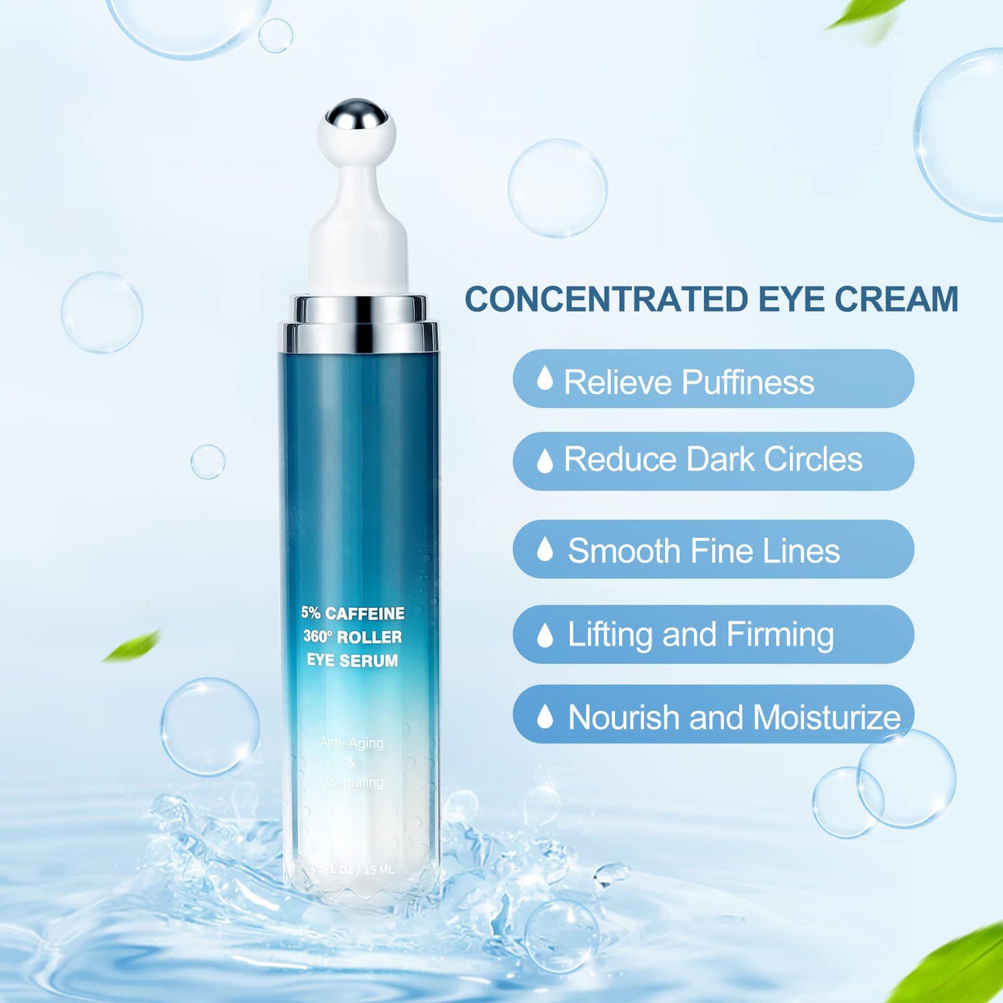 Hot New Items at Buy Center: Caffeine Eye Cream Fading Wrinkle Eye Bags And Dark Circle Caffeine Eye Cream