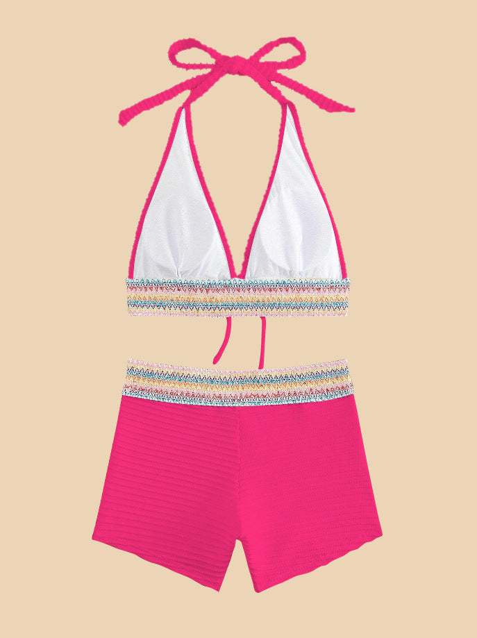 Just Arrived at Buy Center: Women's Split High Waist Bikini Suit