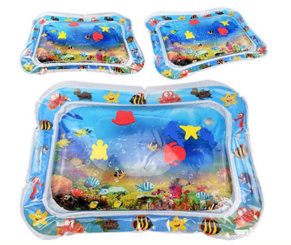 Baby Inflatable Water Mat, Infants Summer Beach Water Mat Patted Pad Water Cushion For Infants Toddlers Summer Activity Play Toys Baby Pillows Buy Center