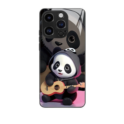 Just Arrived at Buy Center: Panda Phone Case Cute Cartoon National Treasure Glass Hard Case