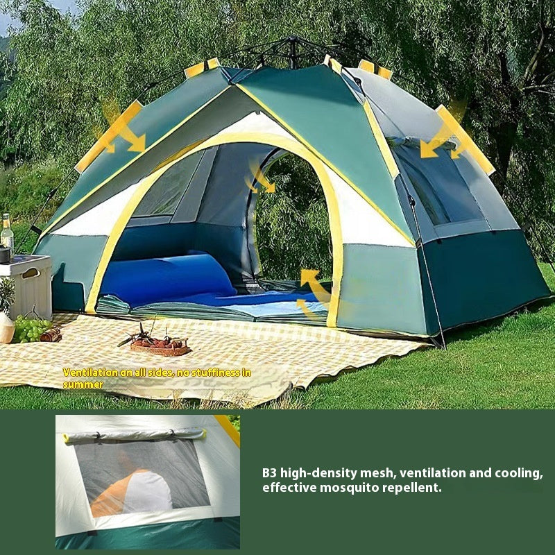 Newly Released at Buy Center: Tent Outdoor Camping 3-4 People Automatic Quickly Open