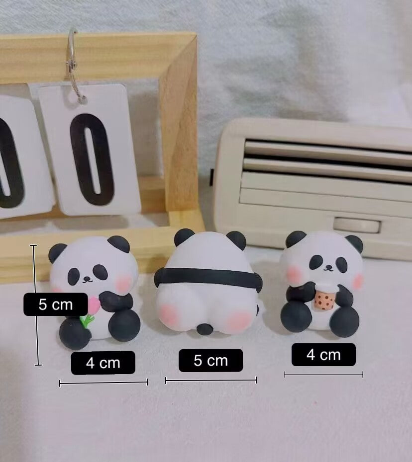 Newly Released at Buy Center: Cute Panda Car Vent Perfume Aromatherapy Car Decoration