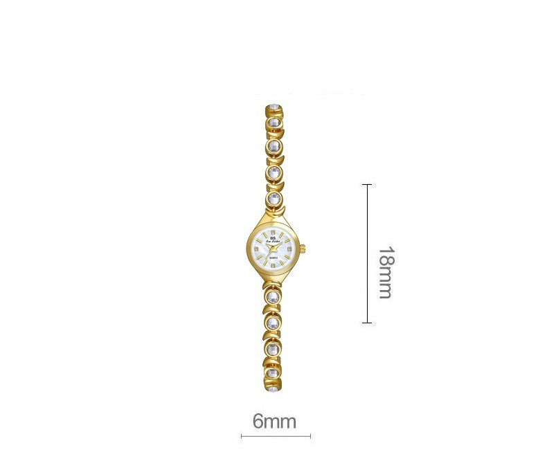 Light Luxury Star Moon Zircon Women's Watch