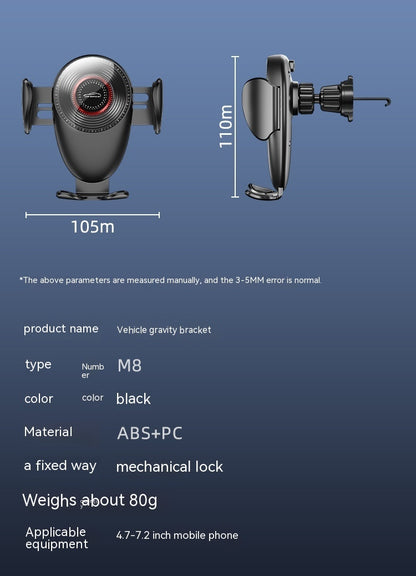 Newly Released at Buy Center: Car Special Navigation Bracket Universal Car Mechanical Support Frame Car Interior Air Outlet Car Mobile Phone Bracket