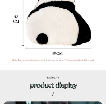 Fresh Arrivals at Buy Center: Cartoon Panda Automotive Waist Cushion Winter Plush Soft