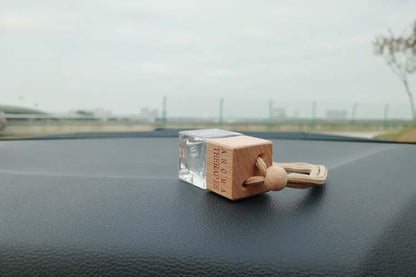 Hot New Arrivals at Buy Center: Car Fragrance Pendant Square Glass Bottle Auto Perfume Hanging Fire Extinguisher Bottles