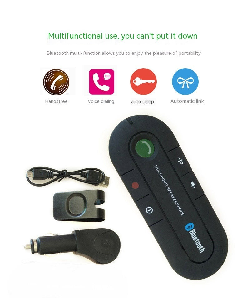 Fresh Arrivals at Buy Center: Vehicle-mounted Bluetooth Handsfree Phone Sun Visor Music Player