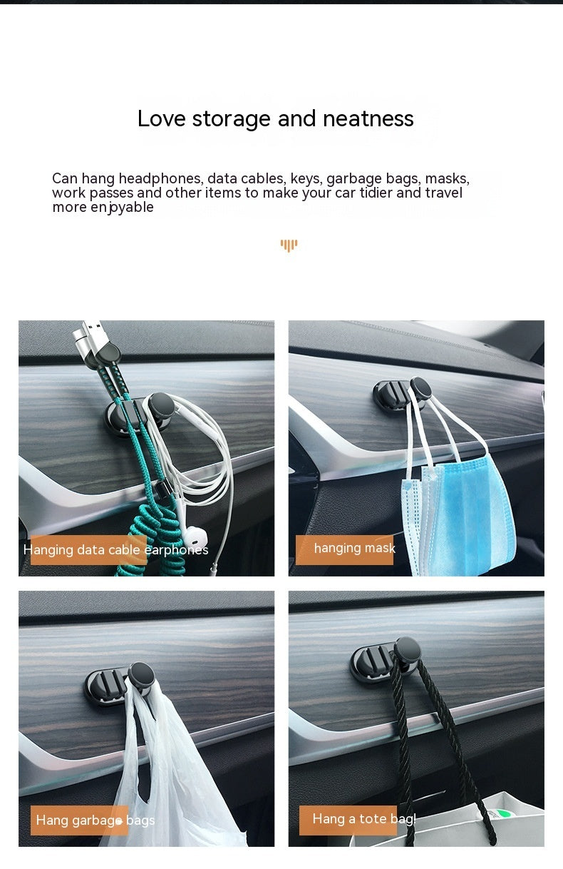 Just Arrived at Buy Center: Car Home Creative Foreign Trade Data Cable Storage Hook