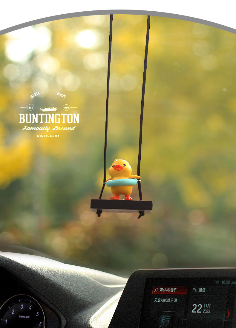 Fresh Arrivals at Buy Center: Cute Little Yellow Duck Doll Automobile Hanging Ornament