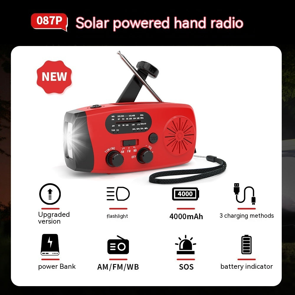 Newly Released at Buy Center: Multi Functional Solar Powered Portable Emergency Radio