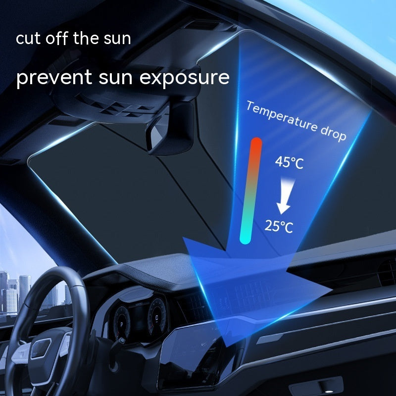 Hot New Items at Buy Center: Upgraded Thickened Sunscreen Sun Protection Curtain Universal Automotive Sun Louver