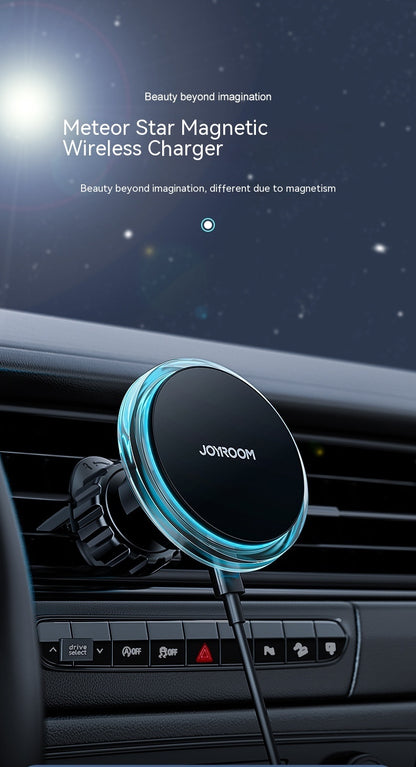 Newly Released at Buy Center: Magnetic Suction Wireless Charging Stand Car Air Outlet Lazy