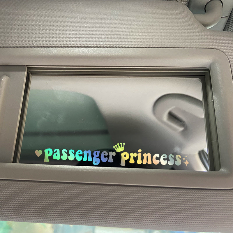 Newly Released at Buy Center: Passenger Princess Automobile Sticker Interesting Creative Suitable For Car Rearview Mirror