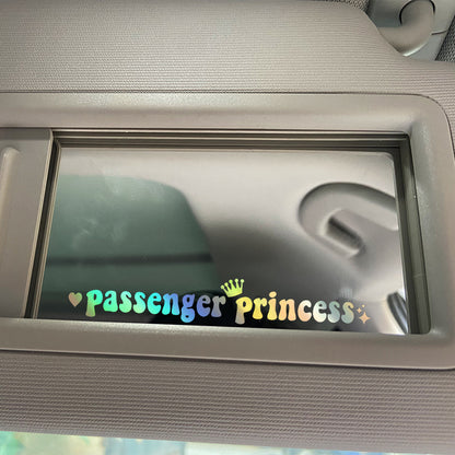 Newly Released at Buy Center: Passenger Princess Automobile Sticker Interesting Creative Suitable For Car Rearview Mirror