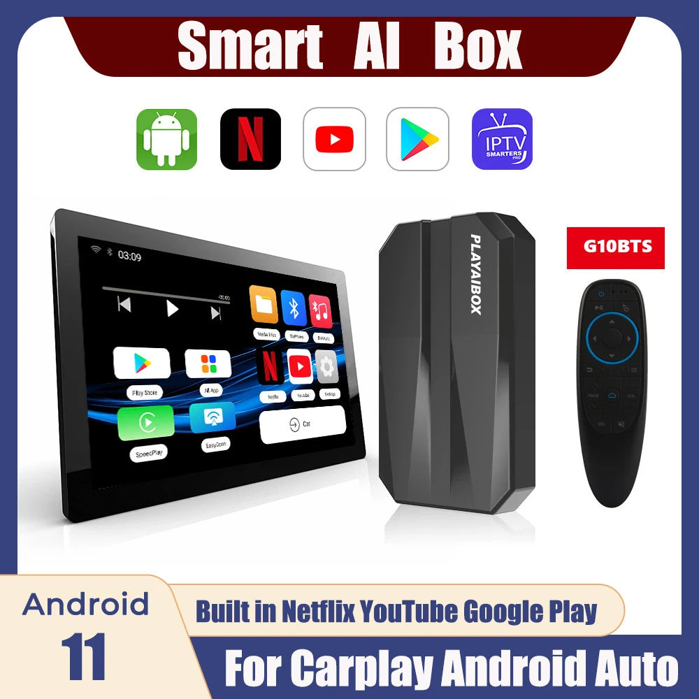 Just Arrived at Buy Center: Carplay Original Car Wired To Wireless AI Box Qualcomm Android System