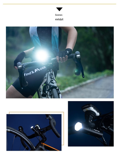 Just Arrived at Buy Center: Road Mountain Bike Light Night Road Bike Headlight Rechargeable