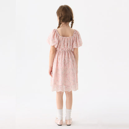 Fresh Arrivals at Buy Center: ' Sweet Floral Embroidery Dress