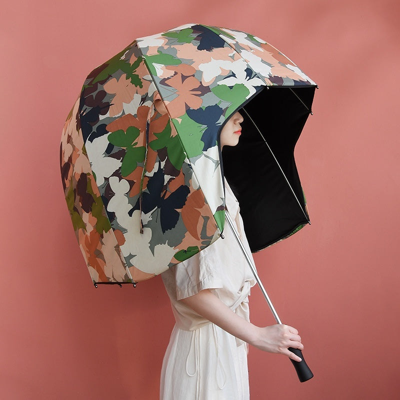 Just Arrived at Buy Center: Helmet Umbrella Sunny And Rainy Dual-purpose Sun Protection Sunshade