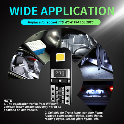 Automobiles & MotorcyclesLED Car Light T10 W5W Width Lamp