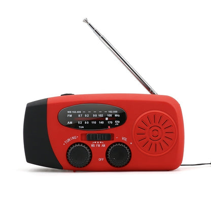 Newly Released at Buy Center: Multi Functional Solar Powered Portable Emergency Radio Version 088