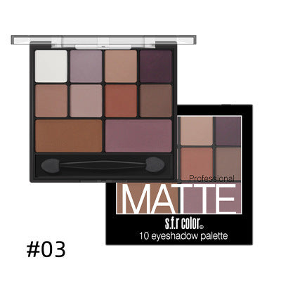 Buy Center Choice-Eyeshadow Palette Pumpkin Smoky Makeup Nude Makeup Europe And America Style3