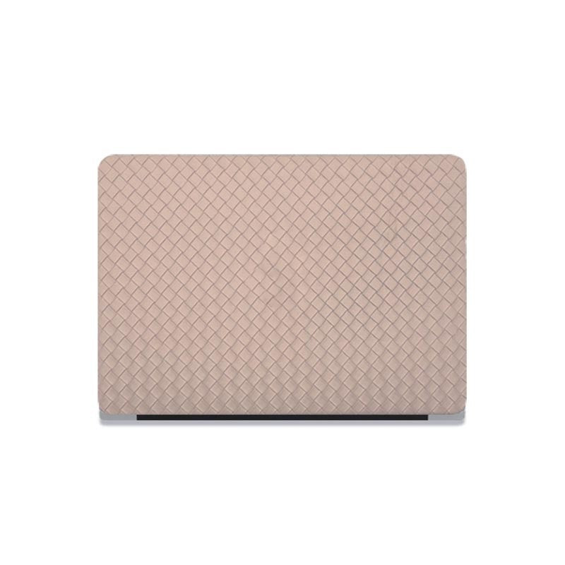 Now Available at Buy Center: Milk Tea Color Leather Woven Computer Case Milk tea color