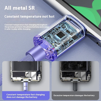 Buy Center Hot Pick-120W Super Fast Charge 6A Data Suitable For Type-c Charging Cable