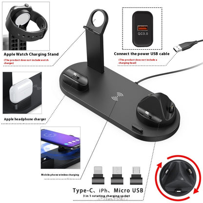 Fresh on the Scene at Buy Center: Mobile Phone Wireless Charger Headset Recharge Stand Watch Stand