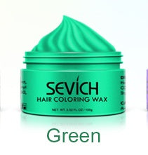 Fresh on the Scene at Buy Center: Disposable Hair Cream Colored Hair Wax Green