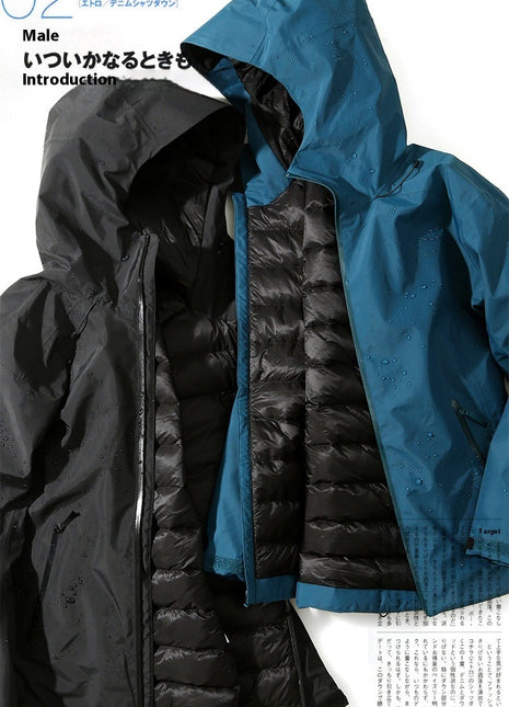 Chaqueta exterior Hard Shell resistente al frío hasta 24 grados bajo cero