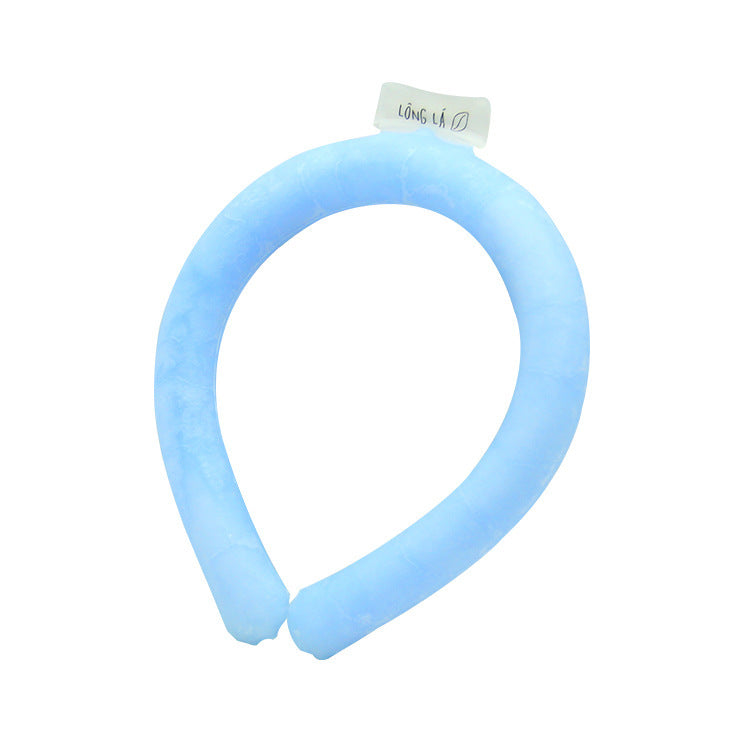 Newly Released at Buy Center: Cooling Neck Hanging Ice Ring Outdoor Sports Blue 18 ℃