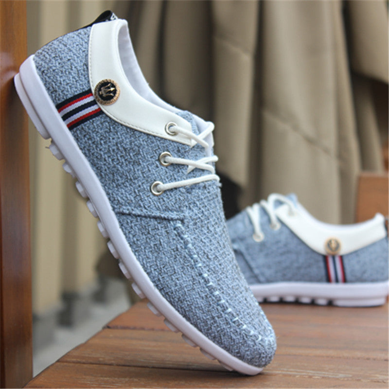 men Casual Shoes mens canvas shoes for men shoes men fashion Flats brand fashion Blue