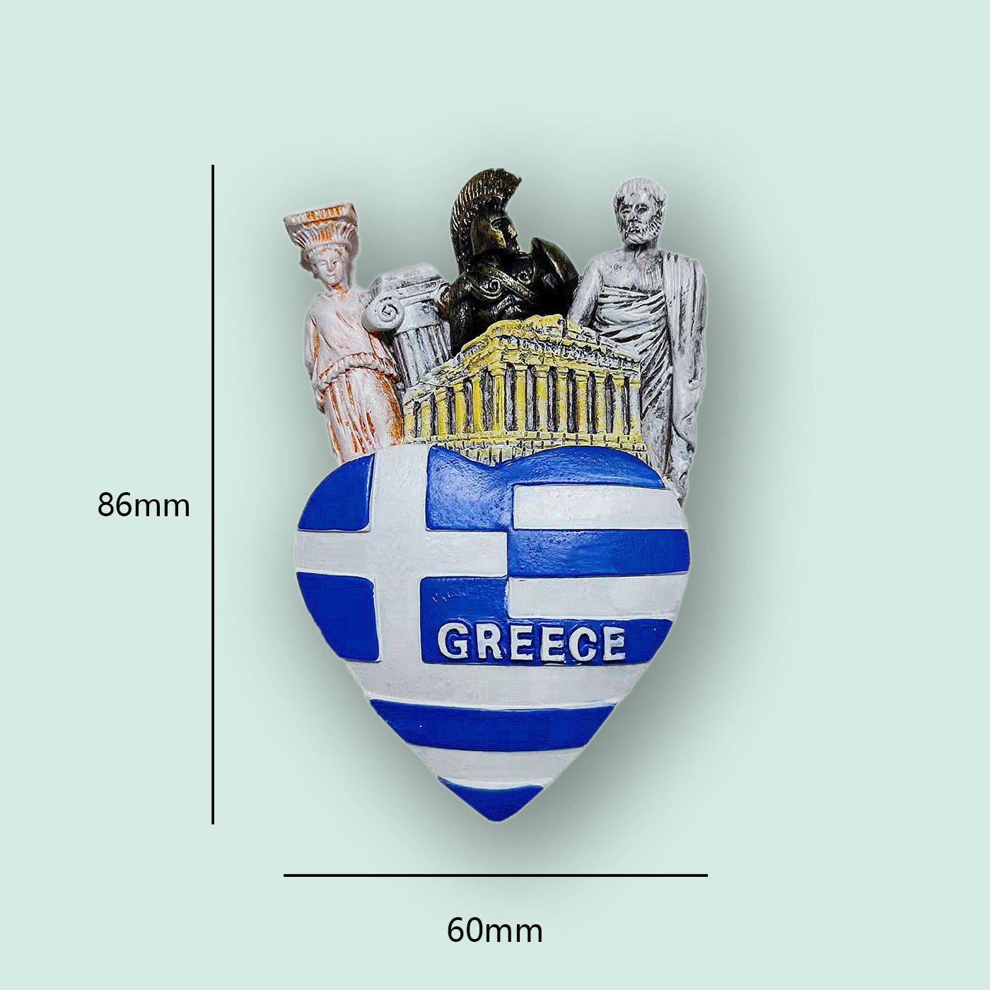 Hot New Items at Buy Center: Creative Refrigerator Stickers For Greek Tourist Attractions