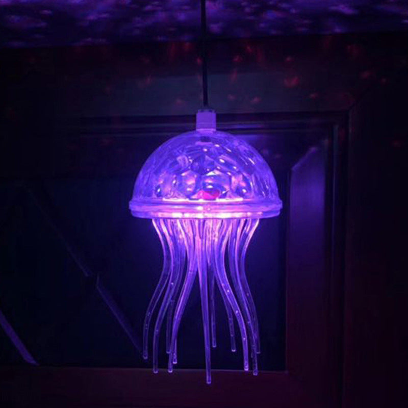 Jellyfish Small Droplight Music Restaurant Colorful Color Changing Ambience Light Buy Center